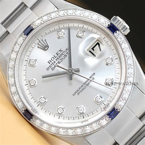 rolex datejust stainless steel diamond|stainless steel Rolex Datejust price.